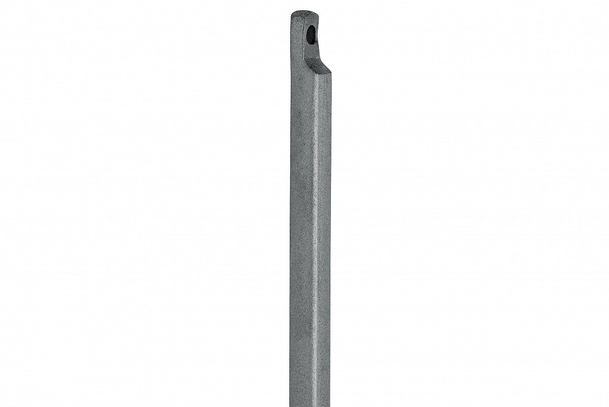 Dulimex DX pompespagnoletstang 13 mm 3000 mm staal verzinkt vooraanzicht