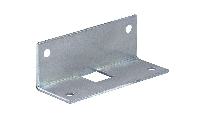 DX Hoeksluitplaat 13x13 mm t.b.v. pompespagnolet verzinkt
