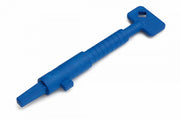 Dulimex bouwsleutel K kunststof blauw