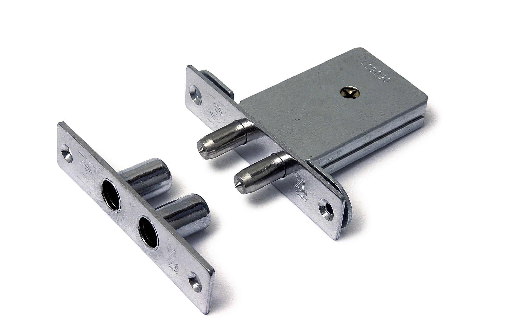 Dulimex DX insteek-bijzetslot SKG*, gelijksluitende uitvoering DSKG 6002K in zakje met kopkaart - vooraanzicht