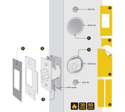 Dulimex Fire kit pack brandwerend montagemateriaal – vooraanzicht
