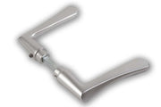 Dulimex deurkrukset type 336 vlindermodel aluminium F1 vooraanzicht