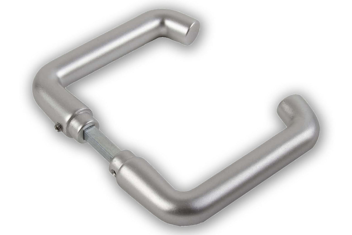 Dulimex deurkrukset type 356 coupemodel aluminium F1 vooraanzicht