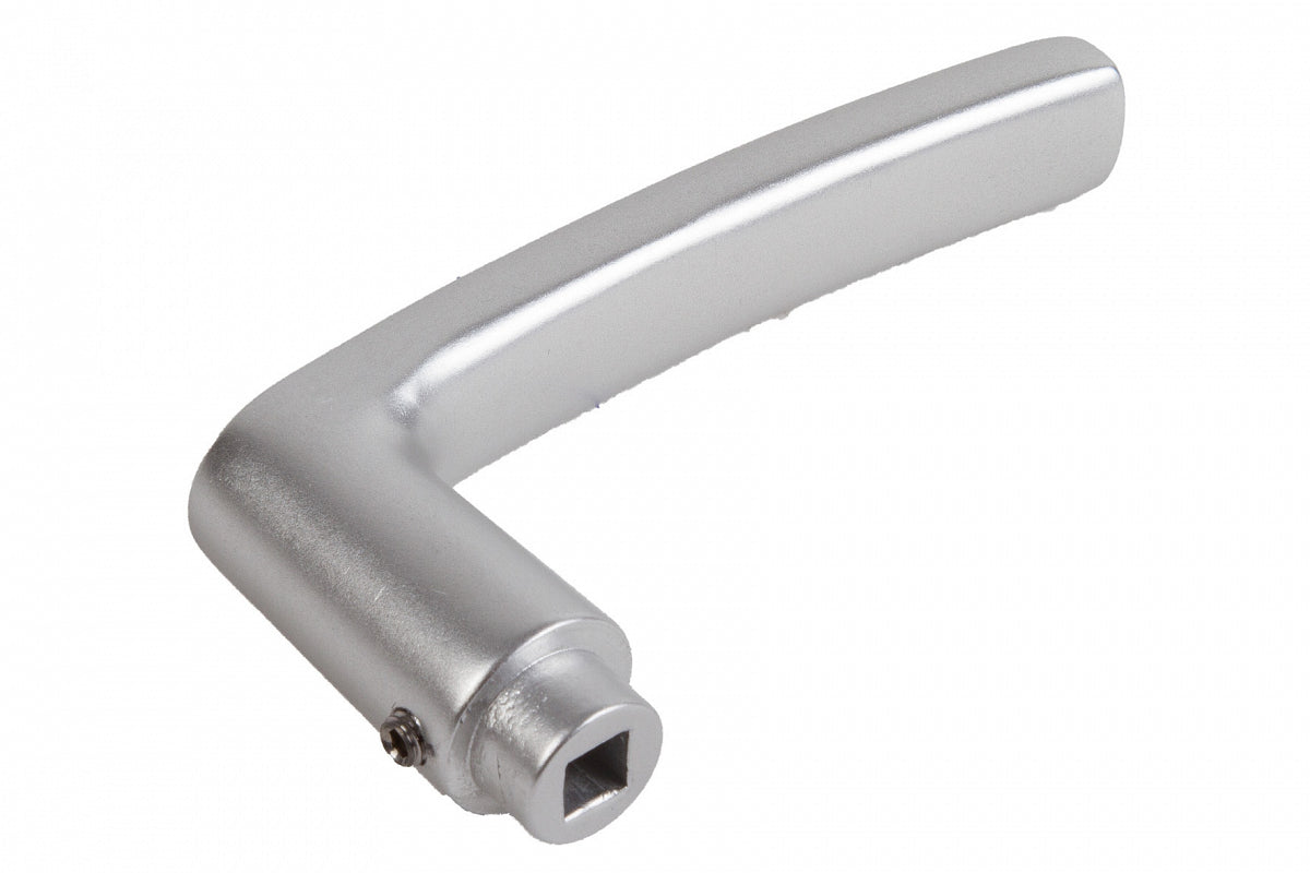 AMI deurkruk Type 332 aluminium F1 - vooraanzicht