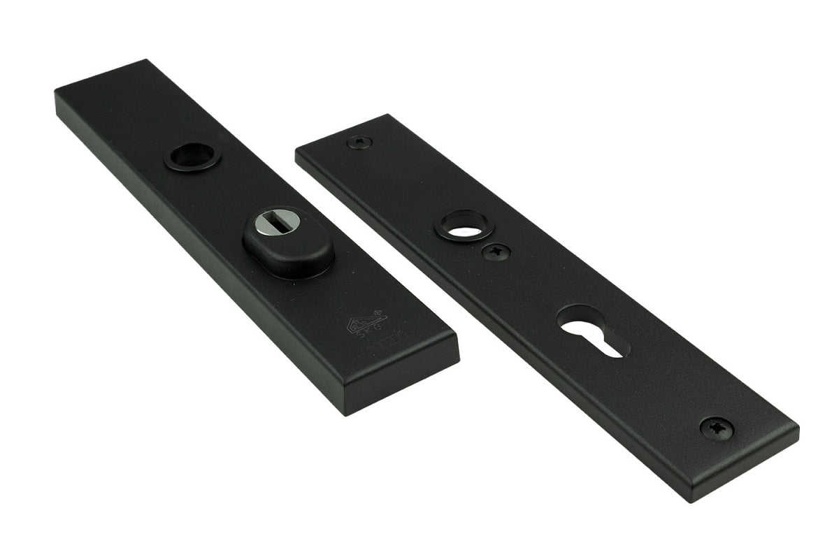 Dulimex veiligheidslangschild recht type 251/15 PC55 SKG*** zwart vooraanzicht