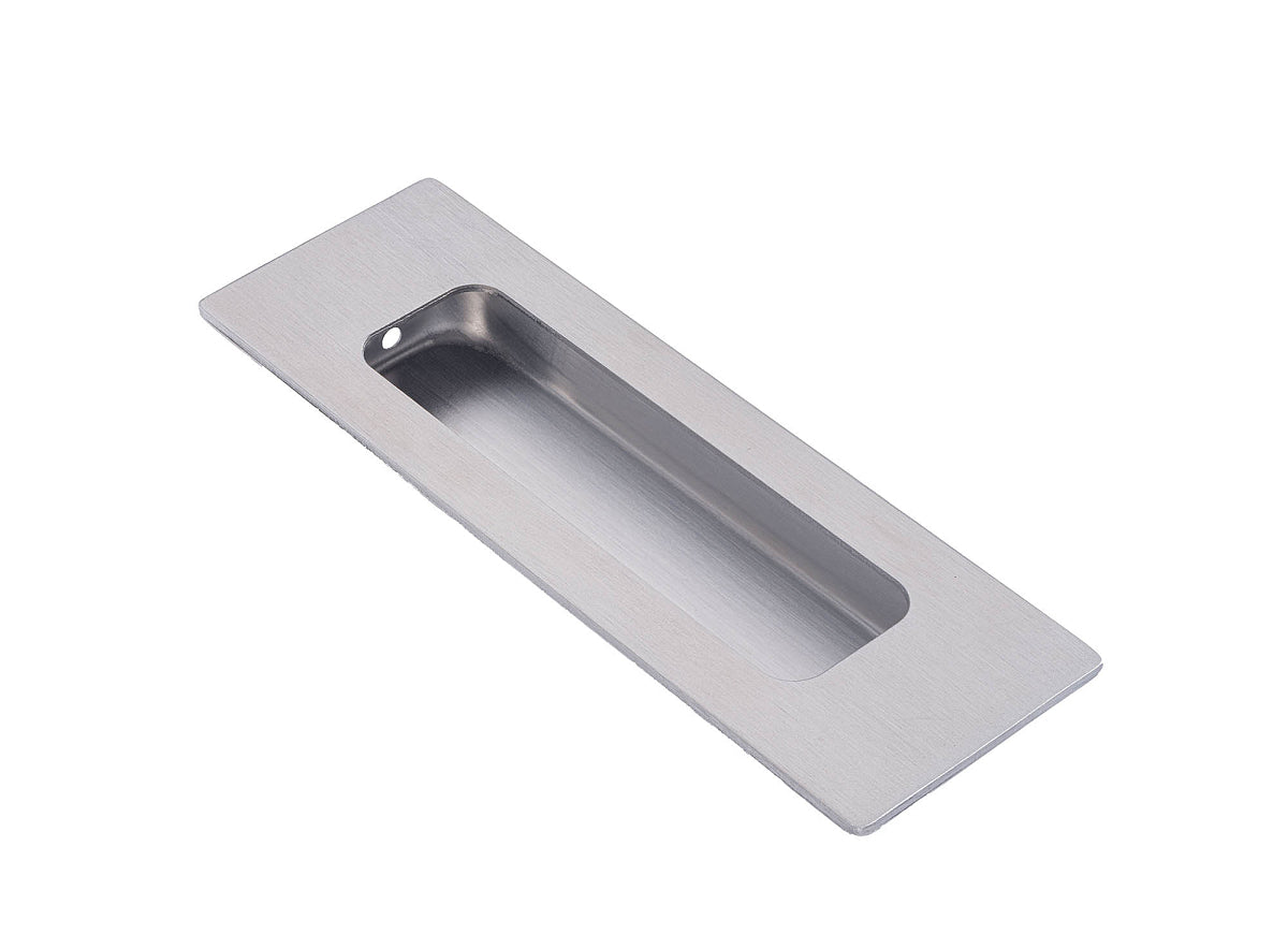 DX schuifdeurkom vierkant 120x40mm RVS geborsteld - Dulimex
