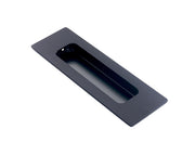 DX schuifdeurkom vierkant 120x40mm RVS zwart - Dulimex