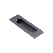 DX schuifdeurkom vierkant 120x40mm PVD gun metal - Dulimex