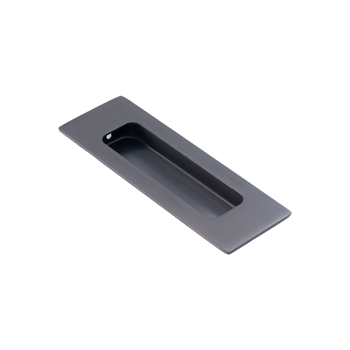 DX schuifdeurkom vierkant 120x40mm PVD gun metal - Dulimex
