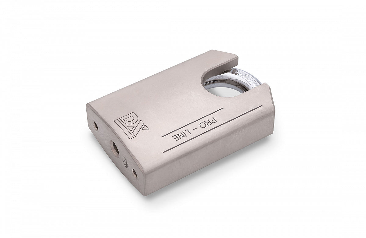 Dulimex hangslot DX PRO-line SKG** 60 mm gesloten beugel zilver vooraanzicht