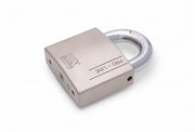 Dulimex hangslot DX PRO-line SKG** 60 mm open beugel zilver