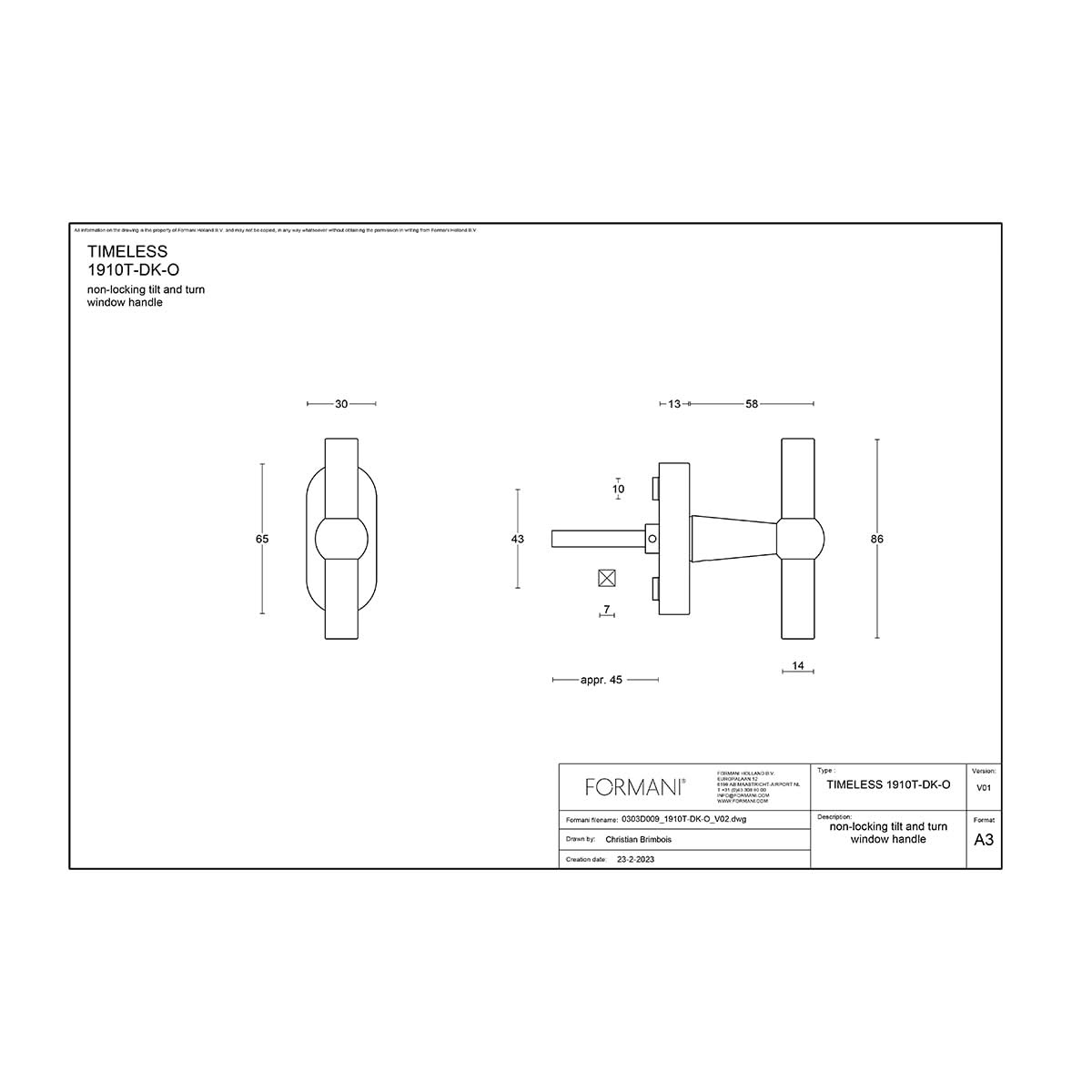 0303D009 1910T DK O V02