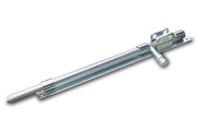 Dulimex hangslotgrendel verticaal 420 mm staal verzinkt