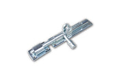 Dulimex hangslotgrendel horizontaal 150 mm staal verzinkt