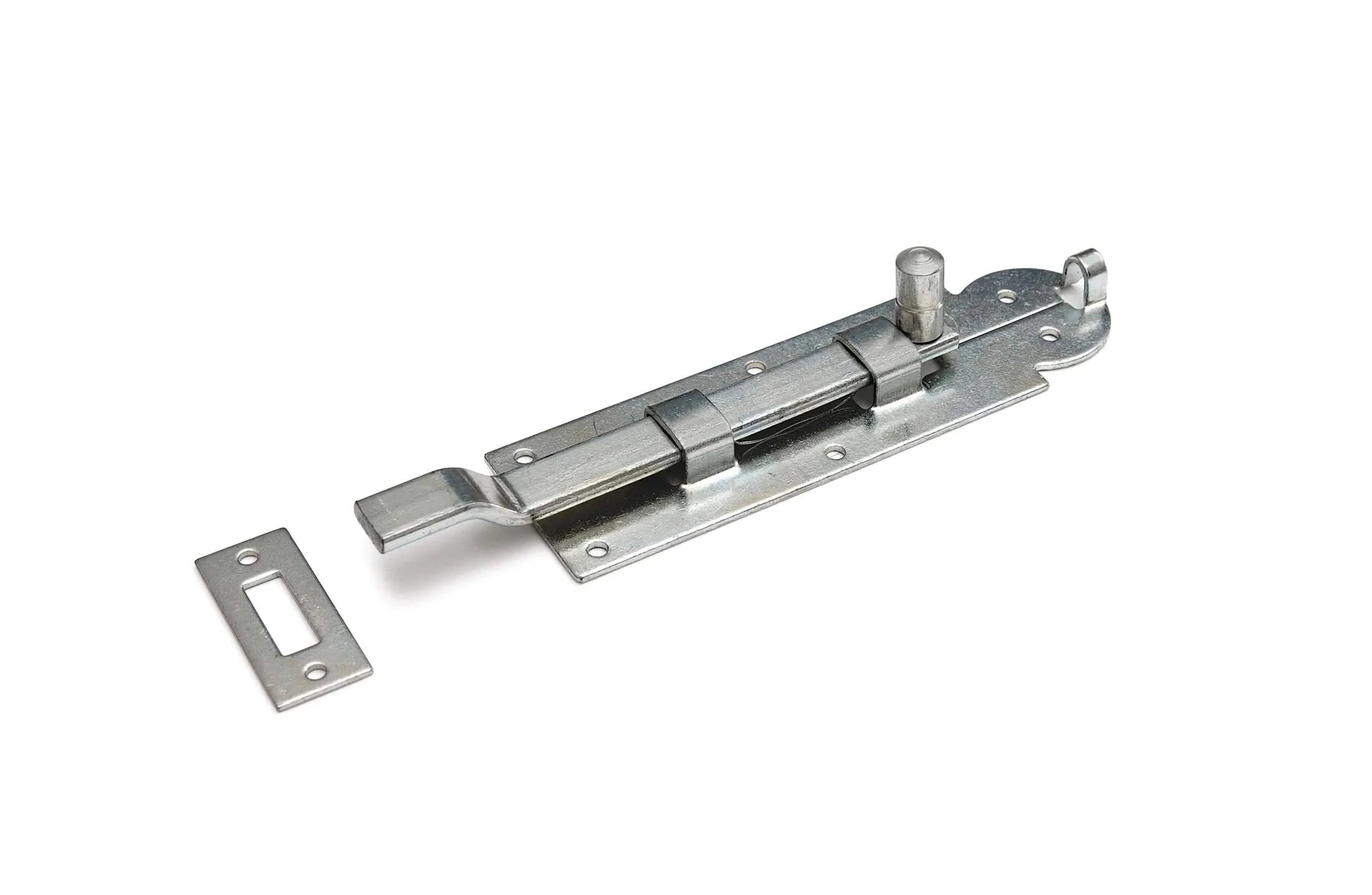 DX – Plaatschuif met bocht 120 mm verzinkt