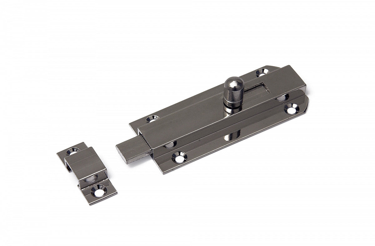 Dulimex profielschuif vlak 25x60 mm messing vernikkeld