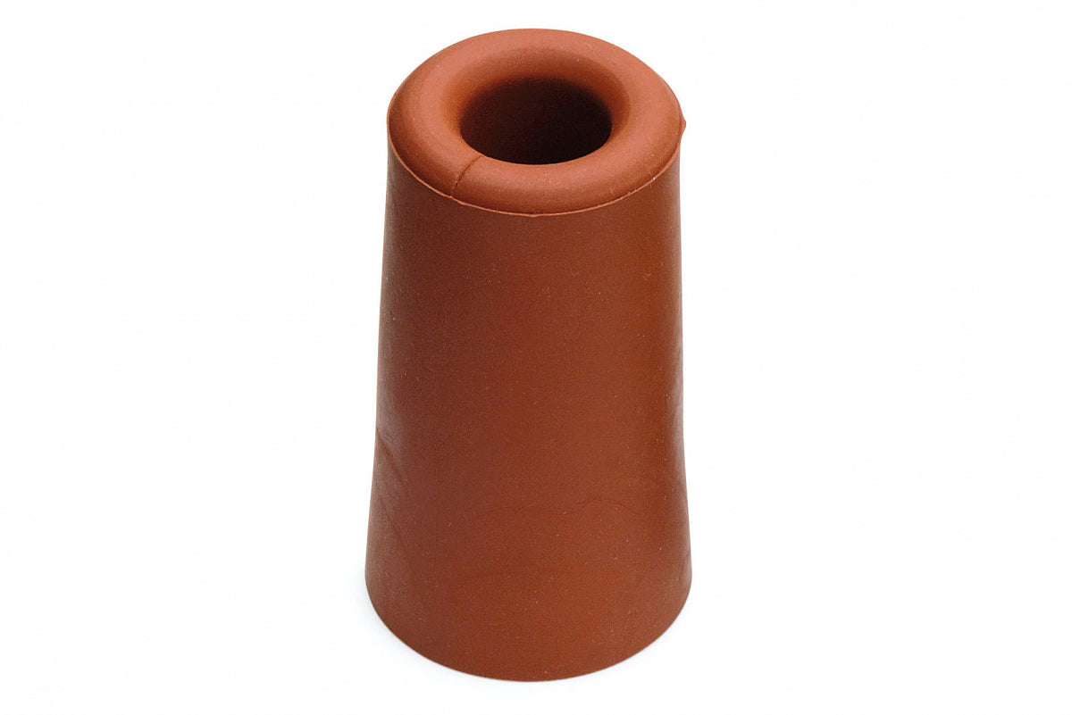 Dulimex DX deurbuffer Ø40x73 mm rood, rubberen deurstopper vooraanzicht