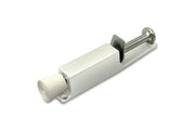 Dulimex DX deurvastzetter met voetstift 25x120 mm in wit – vooraanzicht