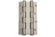 DX Justor deurveerscharnier dubbelwerkend 180/30 mm zilvergrijs – vooraanzicht
