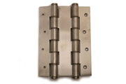 DX Justor deurveerscharnier dubbelwerkend 180/40 mm RVS, vooraanzicht