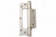 Dulimex deurveerscharnier enkelwerkend 150 mm, aluminium zilver, vooraanzicht