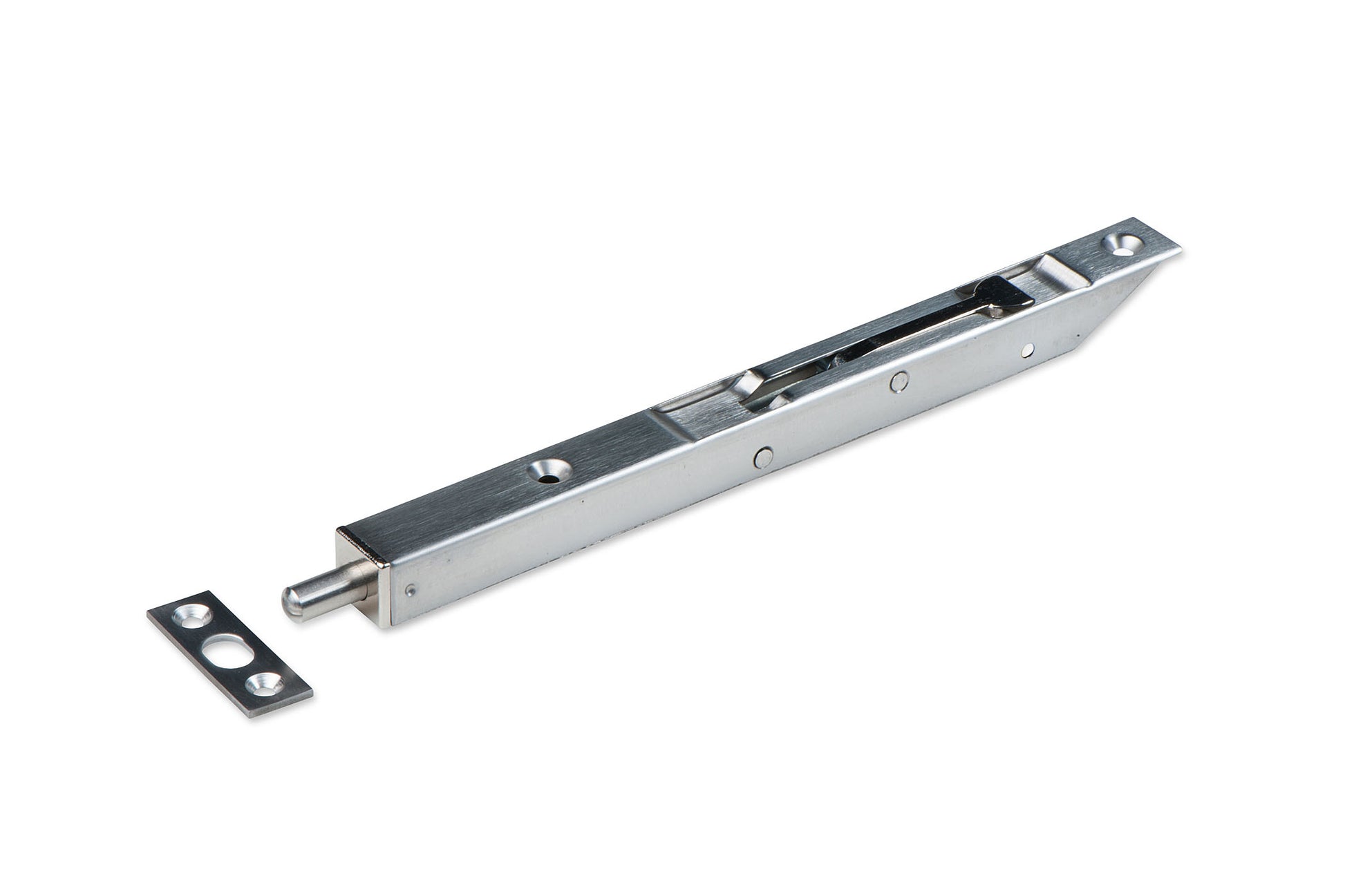 Dulimex DX bascule kantschuif type 832 160 mm RVS geborsteld - vooraanzicht
