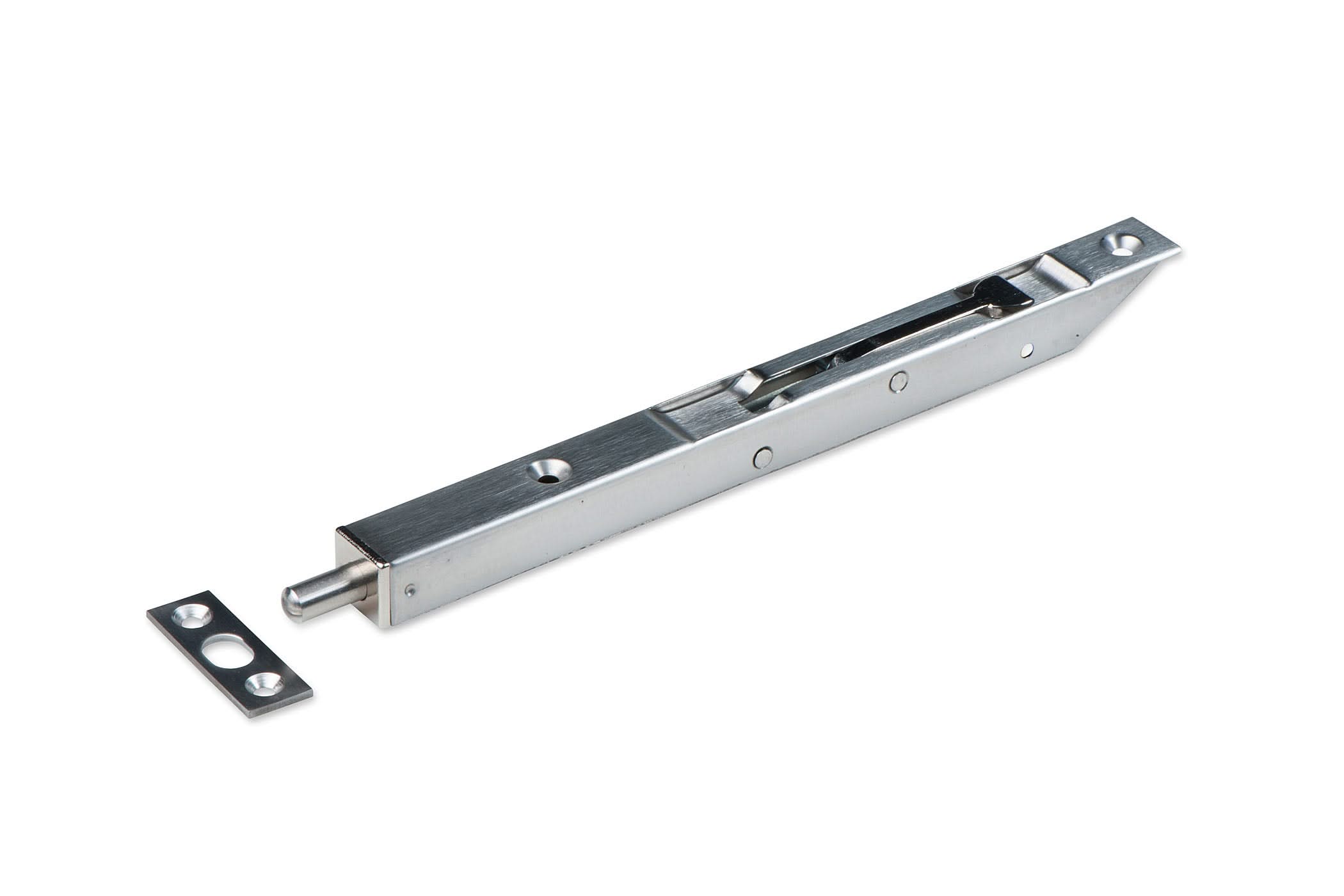Dulimex DX bascule kantschuif type 832 200 mm RVS geborsteld - vooraanzicht