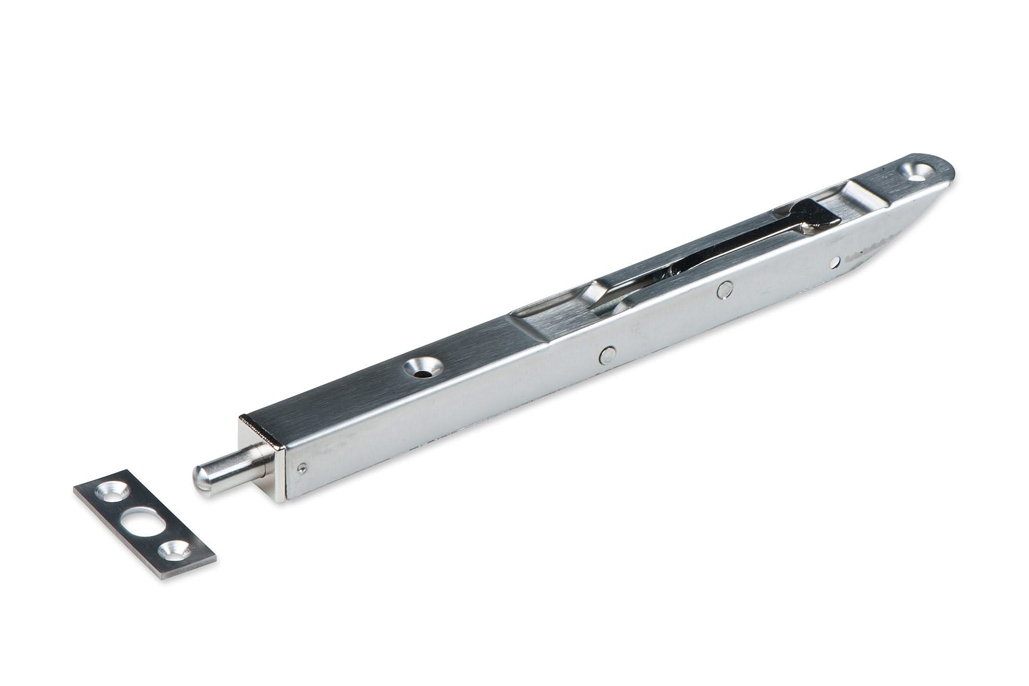 Dulimex DX bascule kantschuif type 836 400 mm RVS geborsteld - vooraanzicht