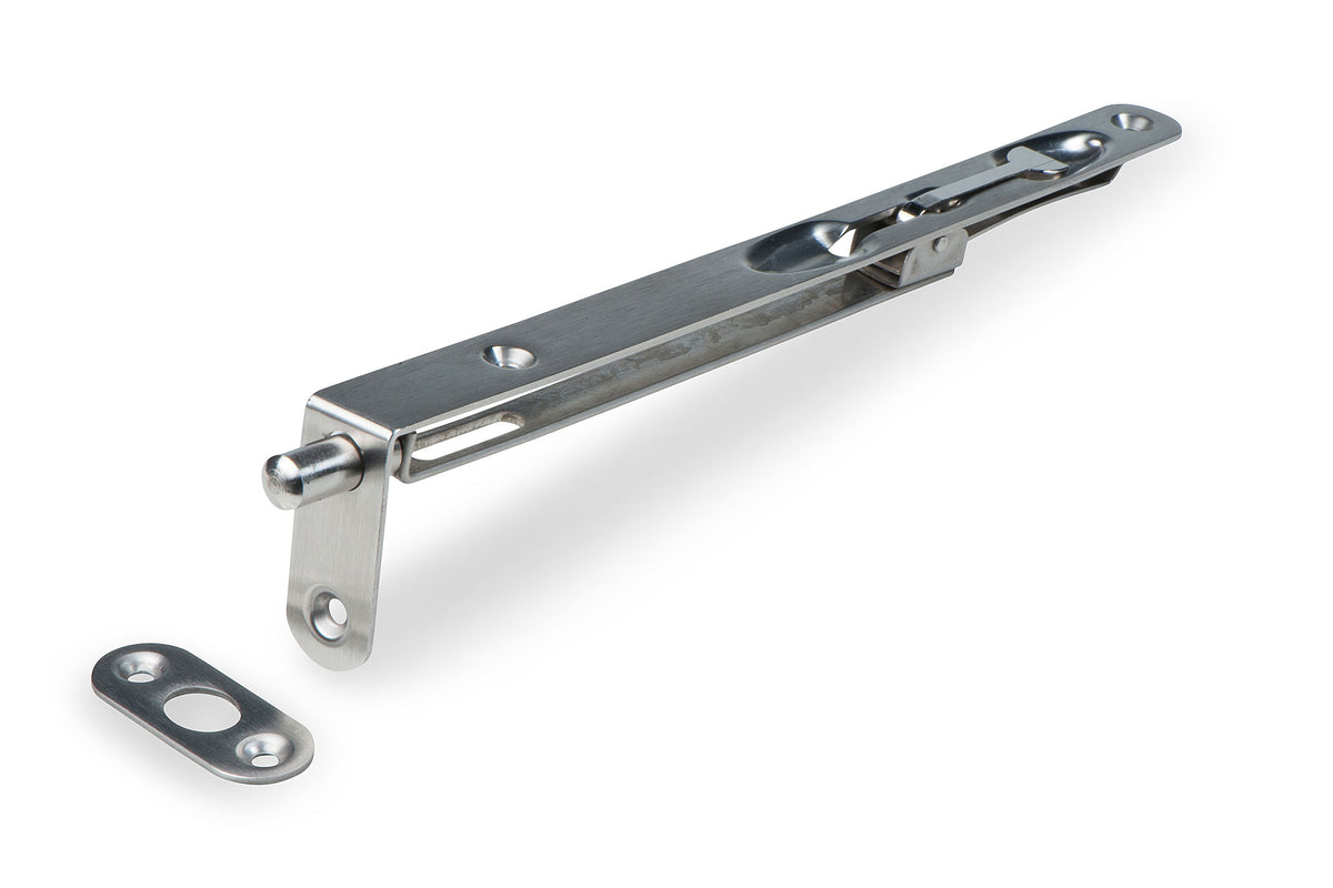 Dulimex DX bascule kantschuif type 024 250 mm RVS geborsteld - vooraanzicht