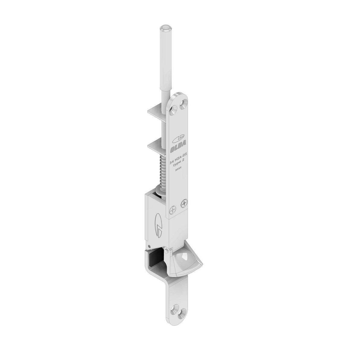 Dulimex automatische kantschuif 34 HZA DIN rechts schoot 8 mm