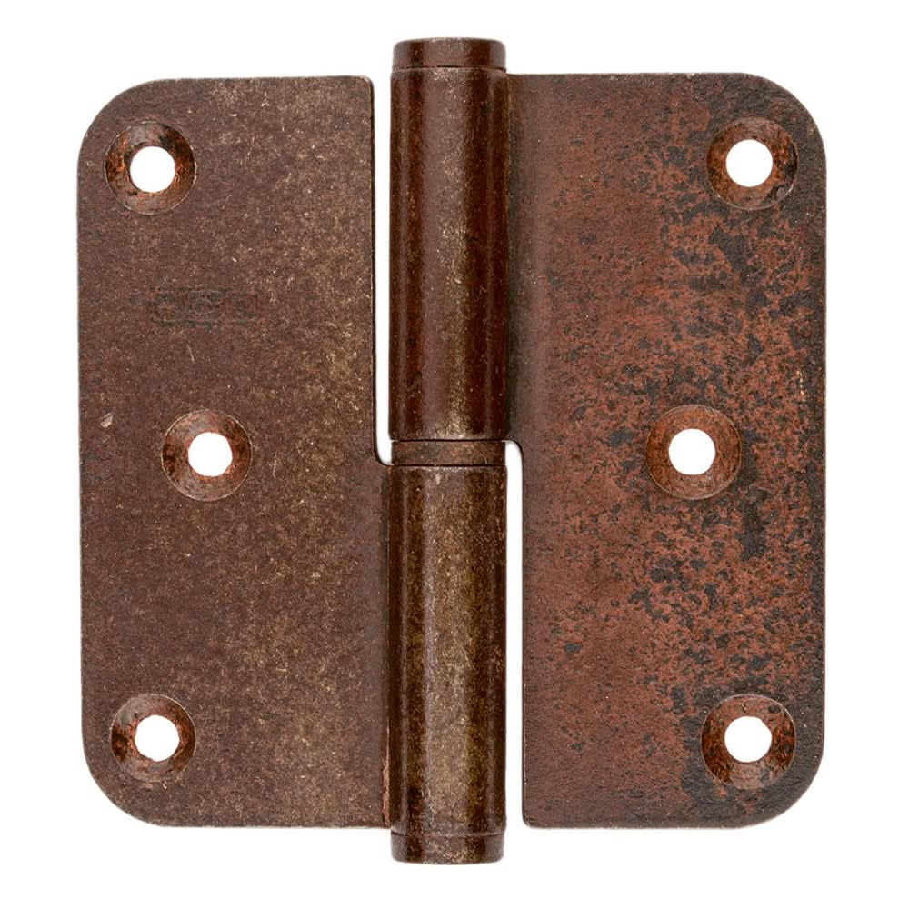 HDD | Paumelle | 80X80X2,5 | Roest - Deurbeslag-expert