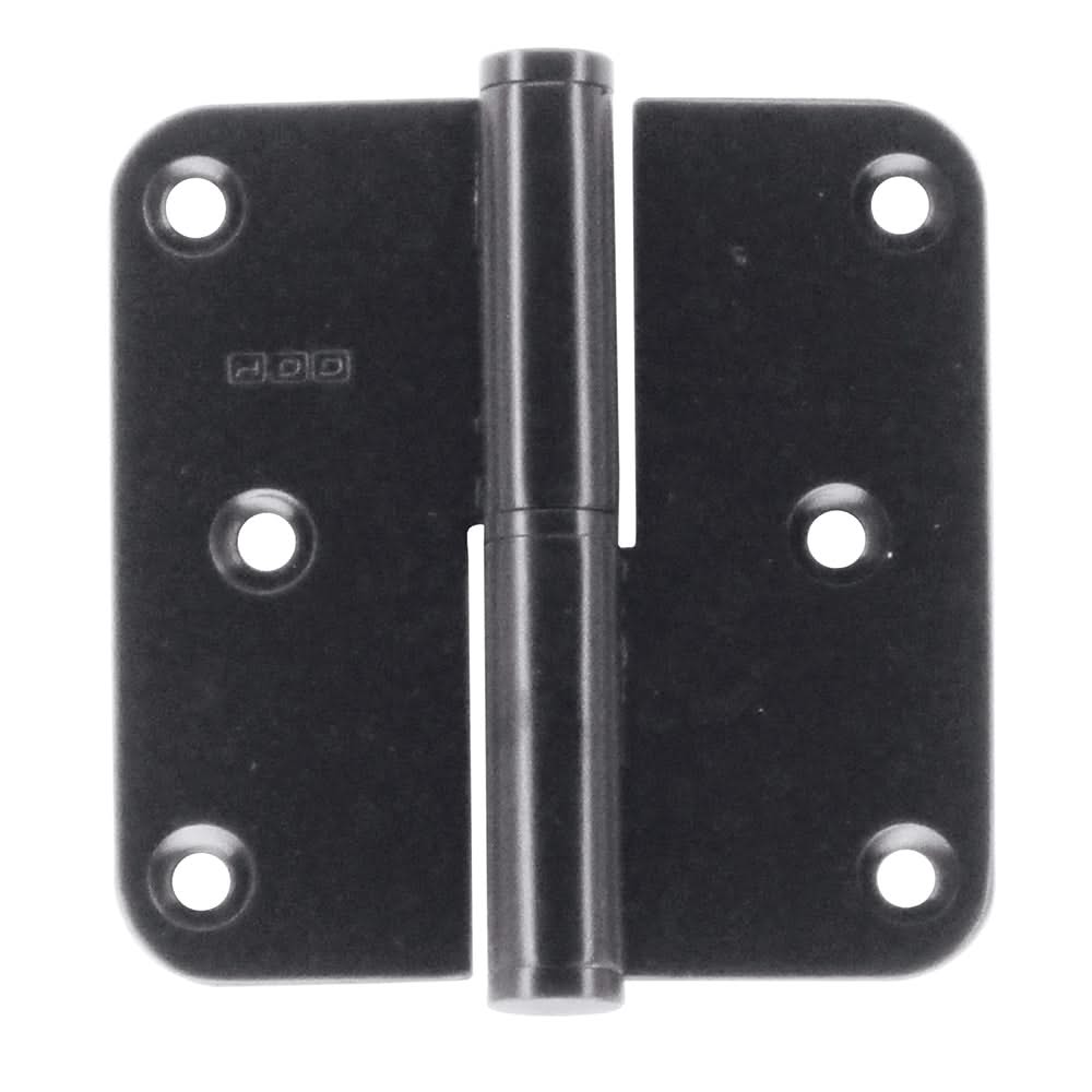 HDD | Paumelle | 80X80X2,5 | Zwart - Deurbeslag-expert