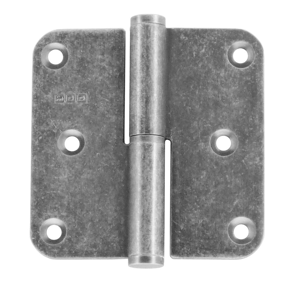 HDD | Paumelle | 80X80X2,5 | Old Silver - Deurbeslag-expert