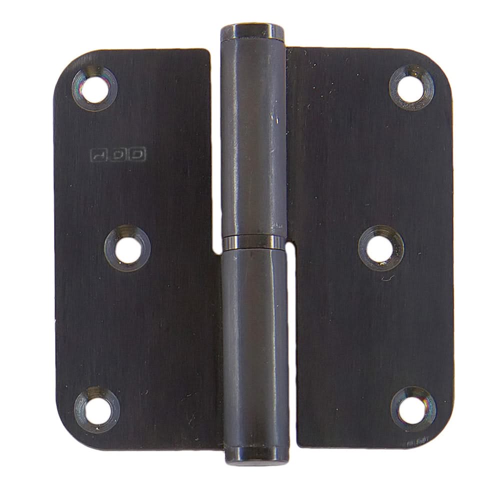 HDD | Paumelle | 80X80X2,5 | Carbon Zwart Look - Deurbeslag-expert