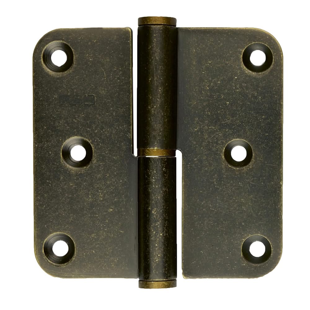 HDD | Paumelle | 80X80X2,5 | Old Brass - Deurbeslag-expert