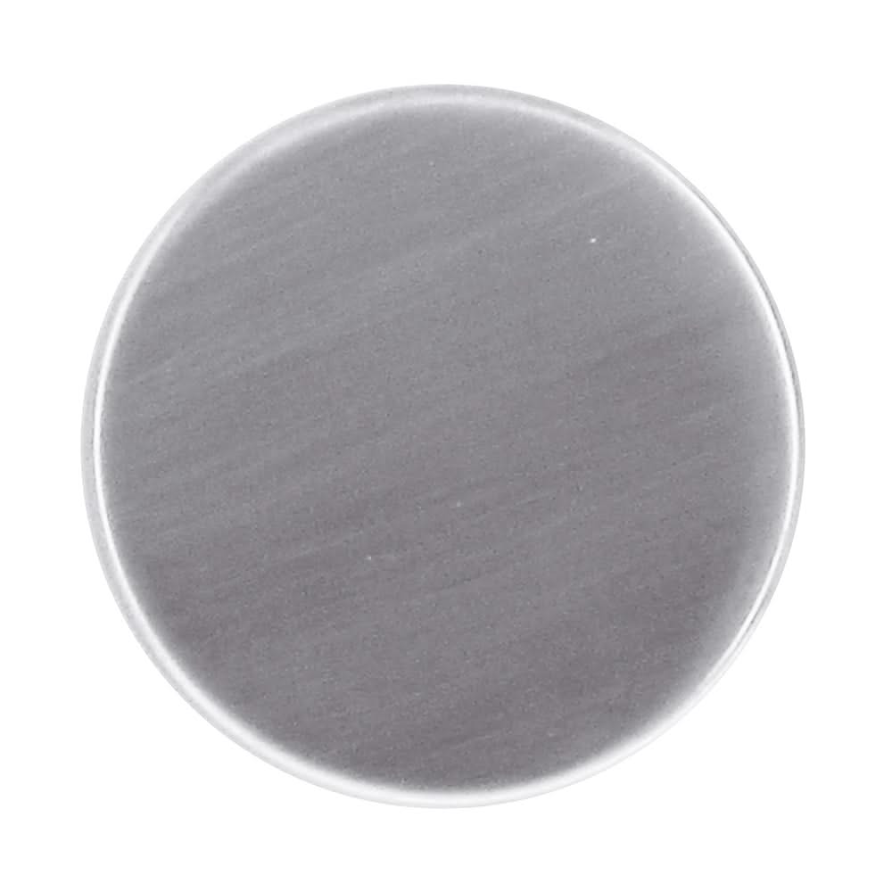 Blind Rozet rond 45 mm Inox Look