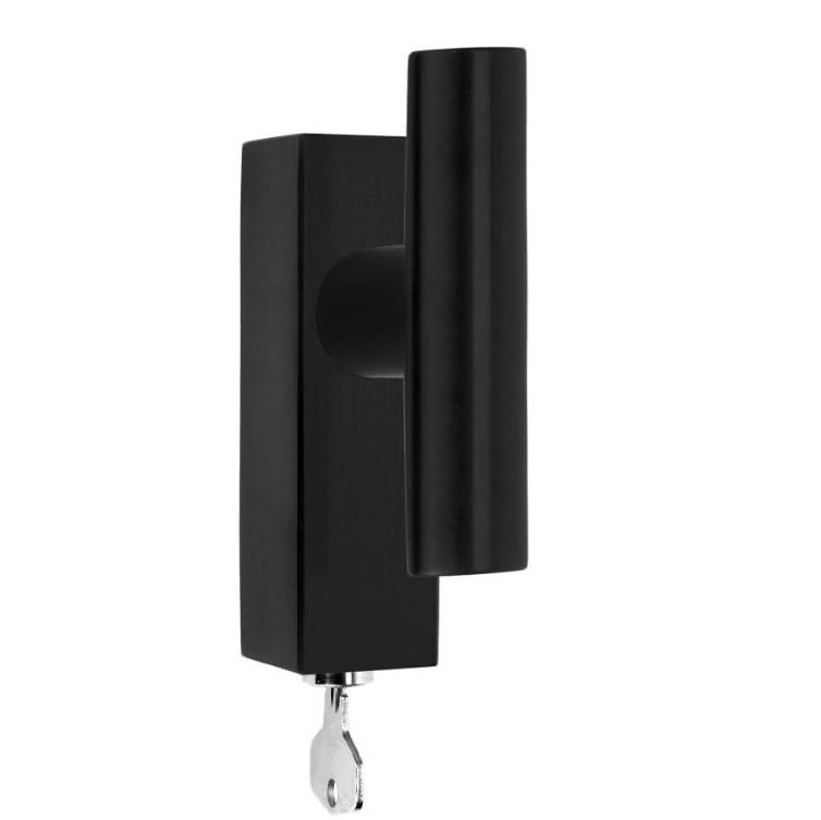 Formani PBI103-DKLOCK draaikiepgarnituur afsluitbaar PVD mat zwart