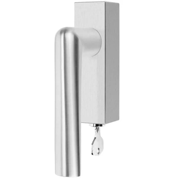 Formani PBI102-DKLOCK draaikiepgarnituur afsluitbaar mat roestvast staal linksdraaiend