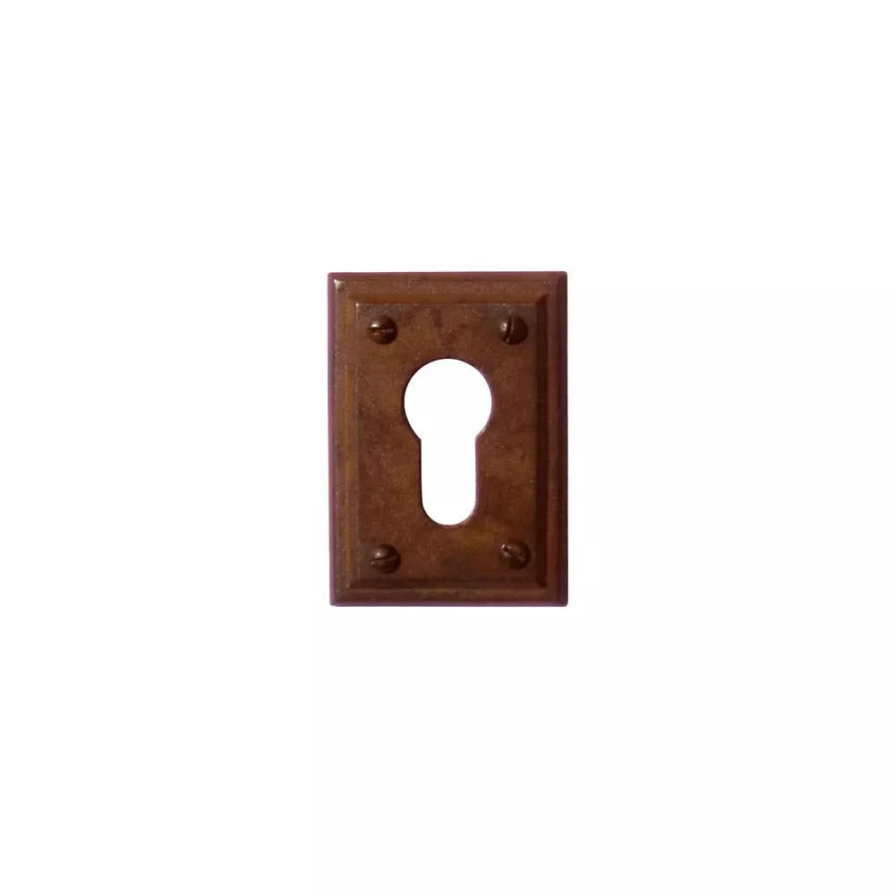 CYLINDERPLAATJE CARRE ROEST Artikelnummer: 1.161.071