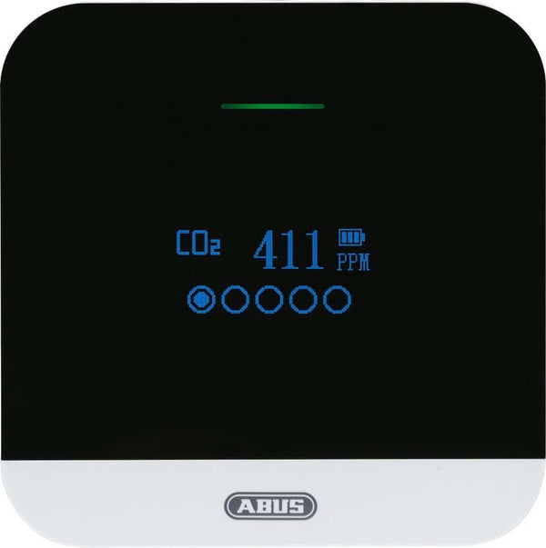 ABUS CO2WM110 AirSecure CO2-melder met OLED-display vooraanzicht