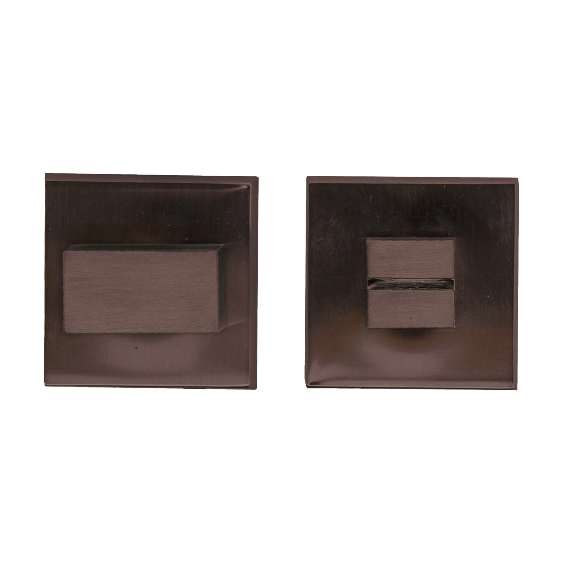 HDD Pro WC-garnituur Square 48mm Mat Brons