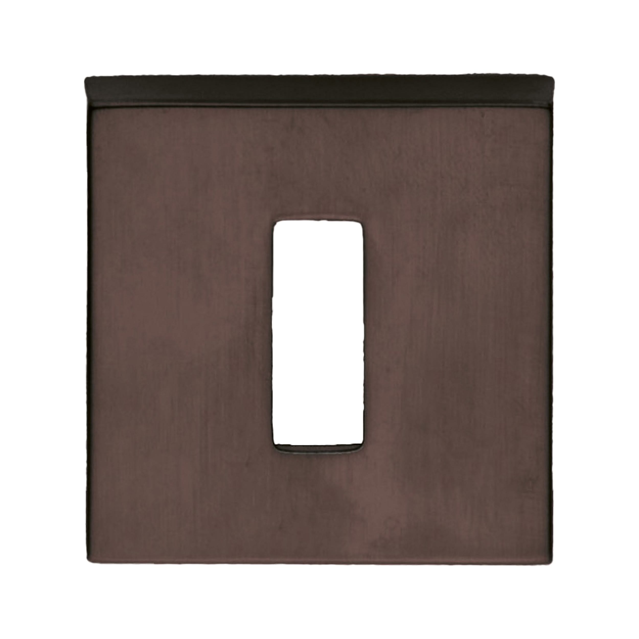 HDD Pro Sleutelplaatje Square 48mm Mat Brons