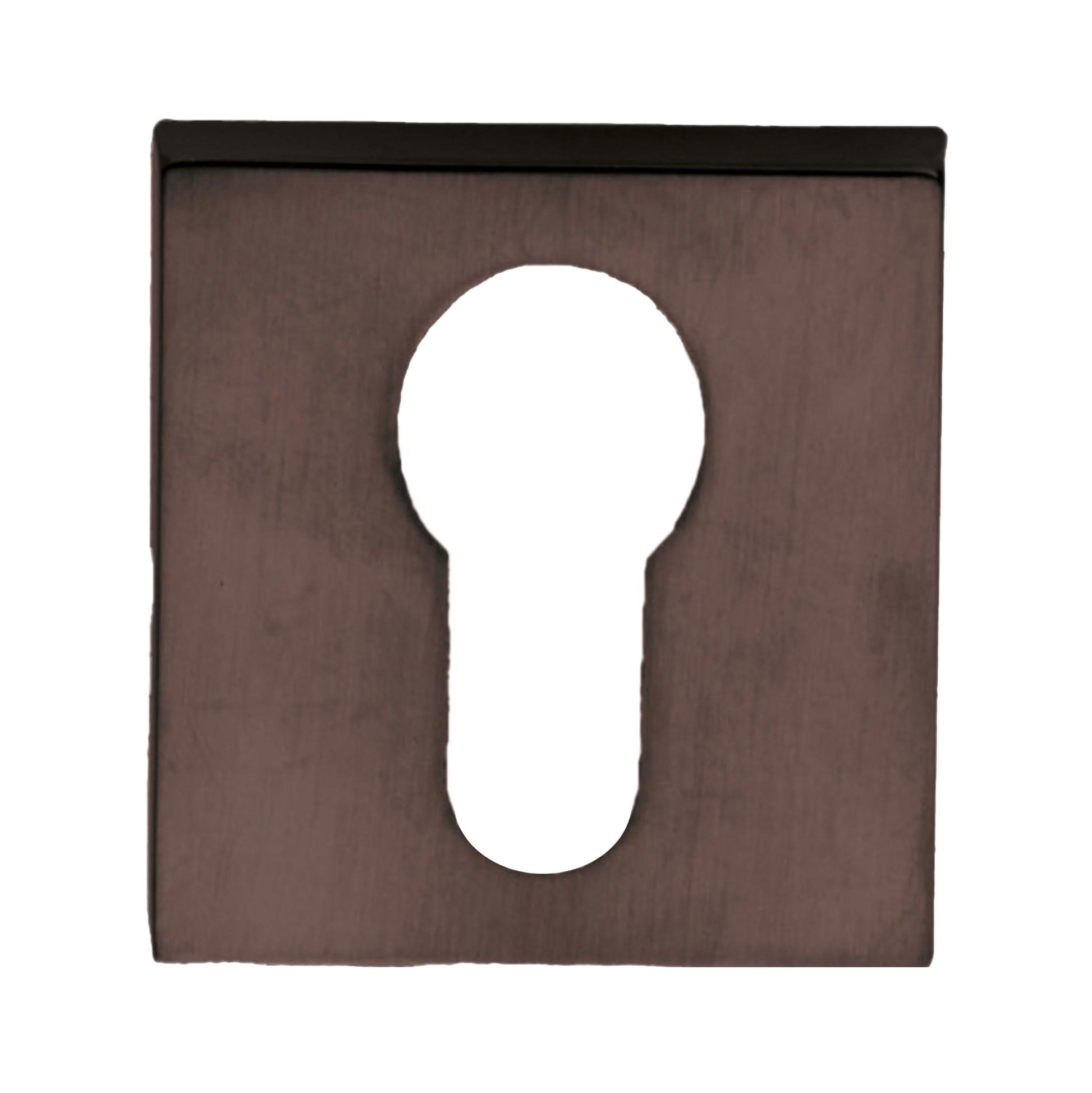 HDD Pro Cylinderplaatje Square 48mm Mat Brons