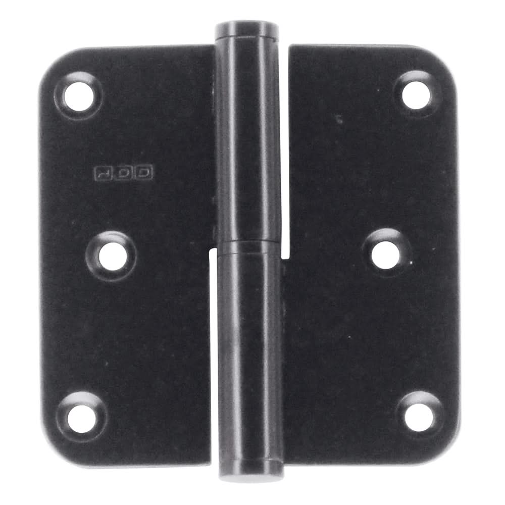 HDD Pro zwarte Paumelle 80x80x2.5mm - Deurbeslag-expert