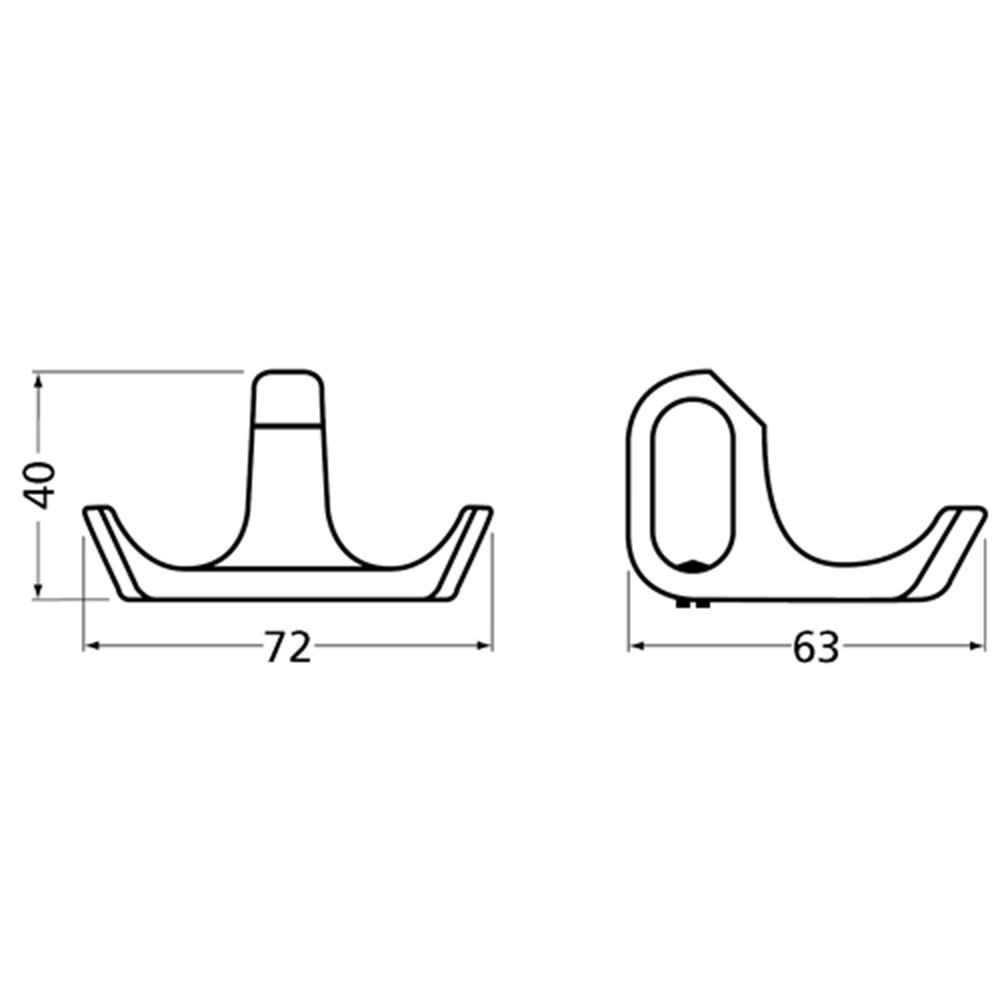 Hermeta Jashaak Dubbel Gardelux-1 Zwart