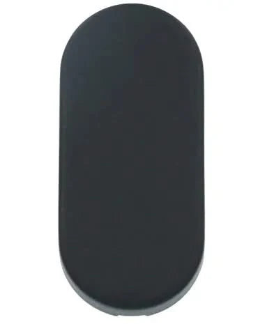 Formani | Blind Plaatje Ovaal BASICS LBB32 | Ovaal | Zwart mat