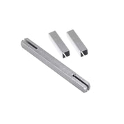 Krukstift met 2 Zaagsnede 7x7x100mm