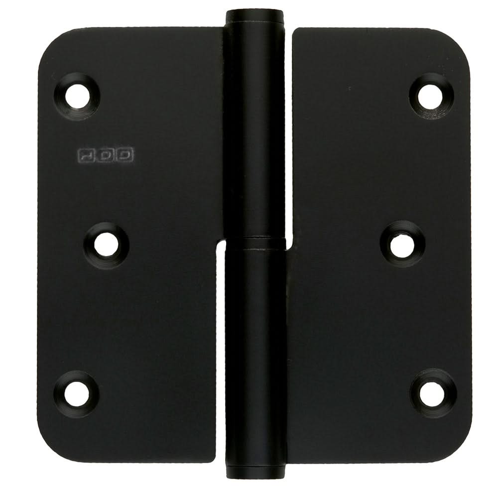 HDD | Paumelle | 89X89X2,5 | Zwart - Deurbeslag-expert