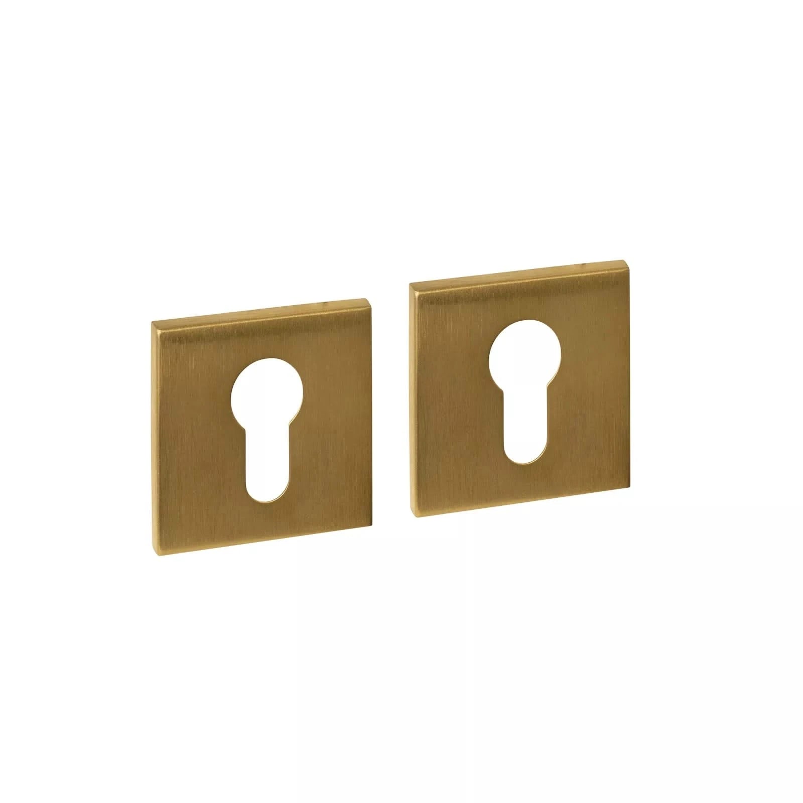 Intersteel Q Cilinderrozetten verdekt 53x53x6mm