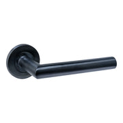 Intersteel deurkruk Q 01 op rozet 52x6mm pvd zwart